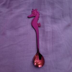 NEW.  2pcs Stainless Steel Coffee Spoon, Seahorse Shaped Spoon, Coffee/Tea.
